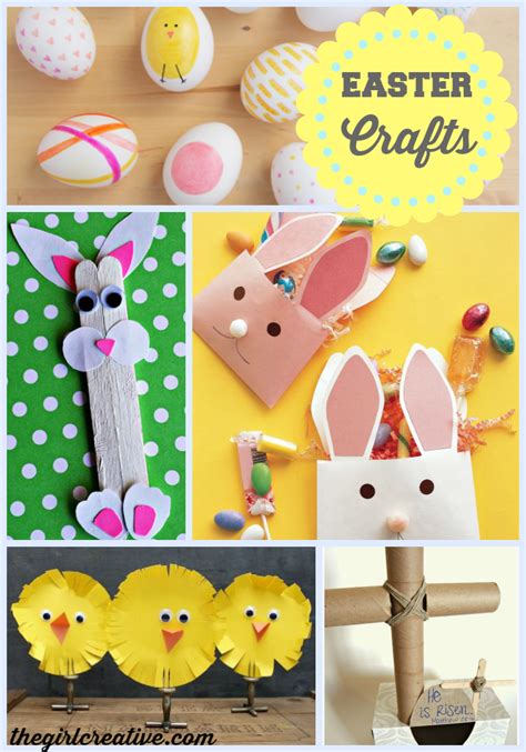 Easter Crafts For Kids The Girl Creative
