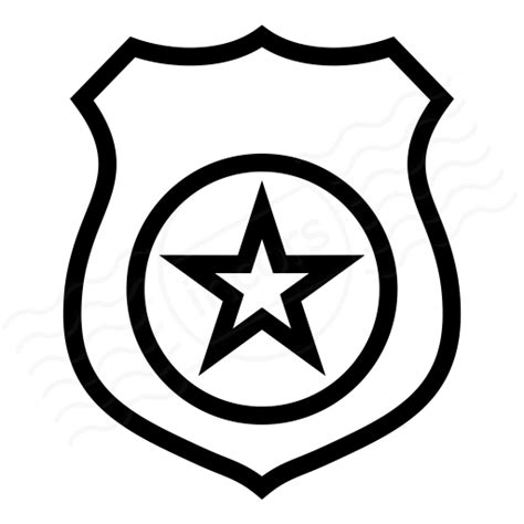 Security Badge Outline Free Download On Clipartmag