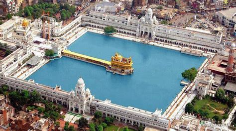 Amritsar Top View Temple Dor Temple India Indian Temple Places To