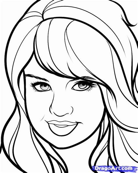 Draw Debby Ryan Debby Ryan Step By Step Drawing Sheets Added