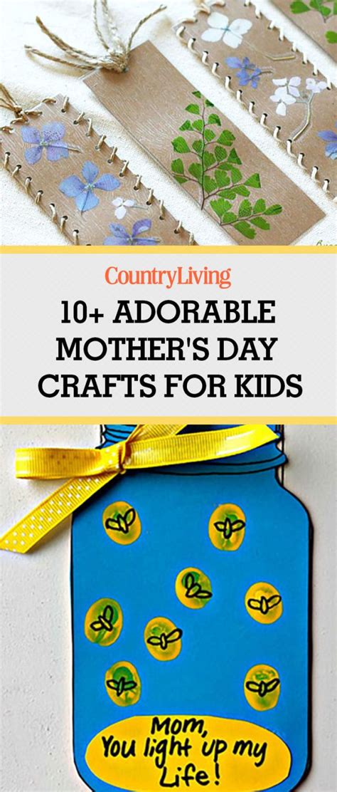 20 easy and cute mother's day crafts for preschoolers including handprint and footprint ideas. 25 Cute Mother's Day Crafts for Kids - Preschool Mothers Day Craft Ideas
