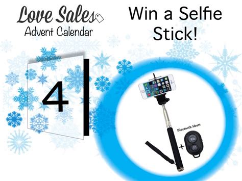 Win A Selfie Stick Day 4 Advent Giveaway