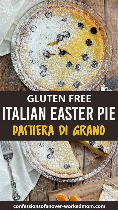 Made the day before the brown sugar makes the sauce taste like caramel. Gluten Free Ricotta Pie - Italian Easter Pie - Pastiera di ...