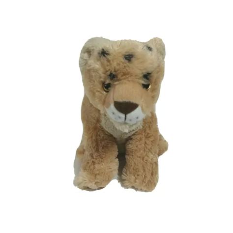 Wild Republic Lion Cub Wild Cat Plush Stuffed Animal Realistic Tan
