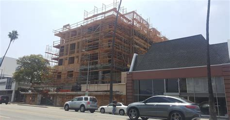 Residential Retail Development Nears Its Peak At 6630 Sunset Urbanize La