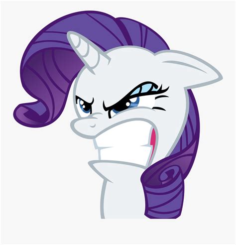 Mlp Rarity Funny Face My Little Pony Rarity Funny Free Transparent