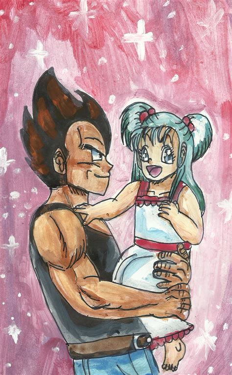 Vegeta And Bra Father And Daughter By Yamchafan91 On Deviantart
