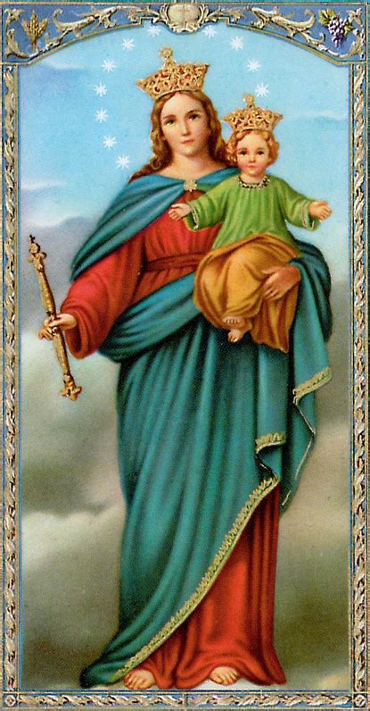 Oración De Don Bosco A María Auxiliadora ¡oh María Virgen Poderosa Tú