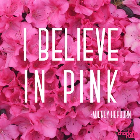 I Believe In Pink Audrey Hepburn I Believe In Pink Audrey