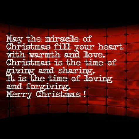 May The Miracle Of Christmas Fill Your Heart With Warmth And Love