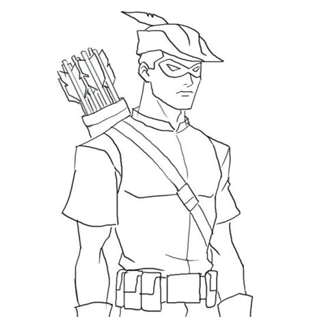 Green Arrow Coloring Pages Best Coloring Pages For Kids In 2021