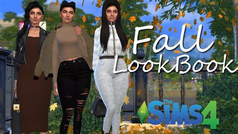 The Sims 4 L Fall Lookbook Cc List Youtube