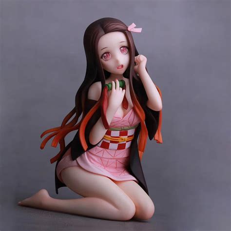 12cm Demon Slayer Anime Figure Kamado Nezuko Sexy Girl Action Figure