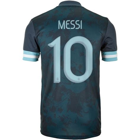 2020 Kids Lionel Messi Argentina Away Jersey Soccer Master