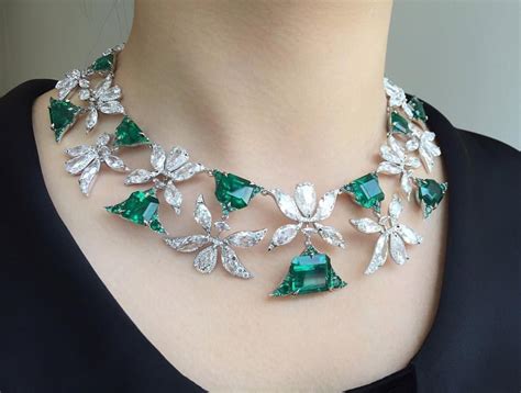 Boghossian Jewels A Magnificent Emerald And Diamond Necklace Offered In Our Hong Kong