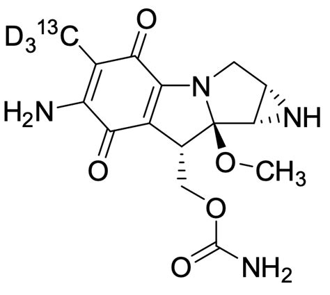 Mitomycin C 13cd3 1as8s8ar8bs 6 Amino 8a Methoxy 5 Methyl 13c