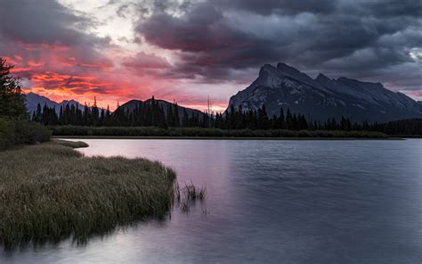 3840x2400 Alberta Canada Lake 4k 3840x2400 Resolution Wallpaper Hd