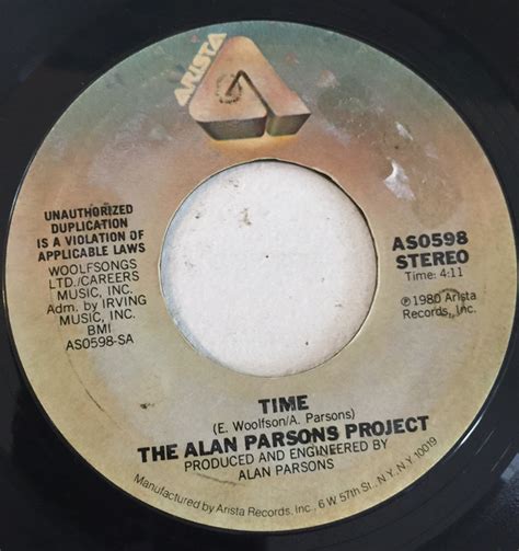 The Alan Parsons Project Time 1980 Vinyl Discogs