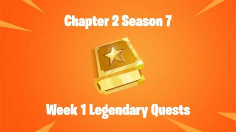 Fortnite Chapter 2 Season 7 Week 2 Legendary Quests Cheat Sheet Guide Hot Sex Picture