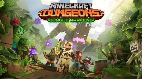 Trek through three new missions that will take you to the heart of the jungle where you'll find new weapons, armor. Minecraft Dungeons' Jungle Awakens DLC due out in July ...