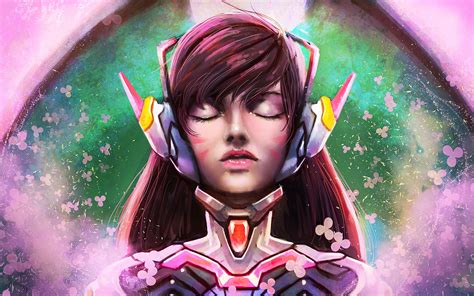 3840x2400 Dva Overwatch Closed Eyes 4k 4k Hd 4k Wallpapers Images
