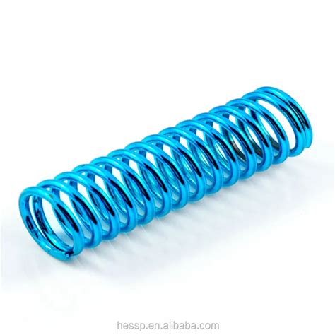 Colorful Plastic Coated Spring Steel Compression Spring Coil Springs