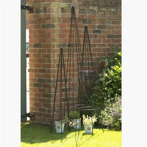 Garden Plant Support Obelisk 4ft Made In Britain By The Orchard
