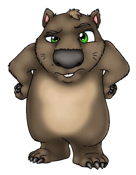Wombat Cartoon Clipart Best
