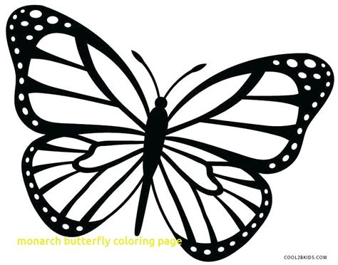 Teachers can use these coloring pages for child education butterflies, free download to butterfly coloring pages. Monarch butterfly coloring page - Coloring pages for kids