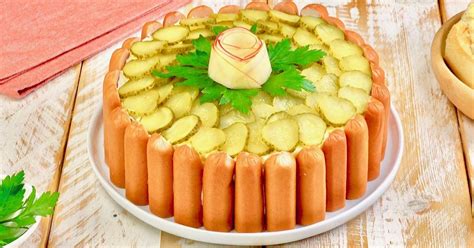 Why should white potatoes get all the love? Celebrate German Style With This Potato Salad Cake