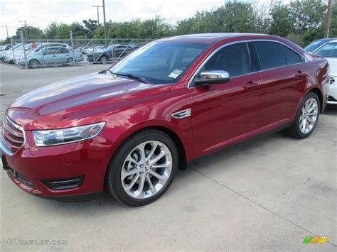 2015 Ruby Red Metallic Ford Taurus Limited 97229110 Photo 7