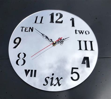 Numbers Design Clock