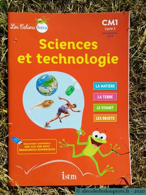 Sciences Et Technologie Cm1 Les Cahiers Istra A Lécole Des Loupiots