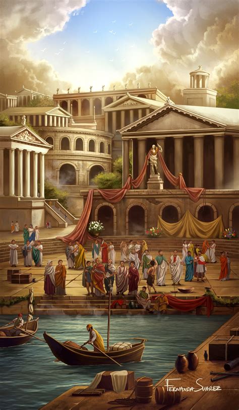 Rome By Fernanda Suarez Ancient Rome Ancient Cities Ancient Greece