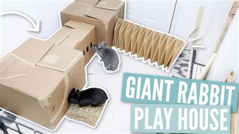 Diy Giant Rabbit Playhouse Youtube