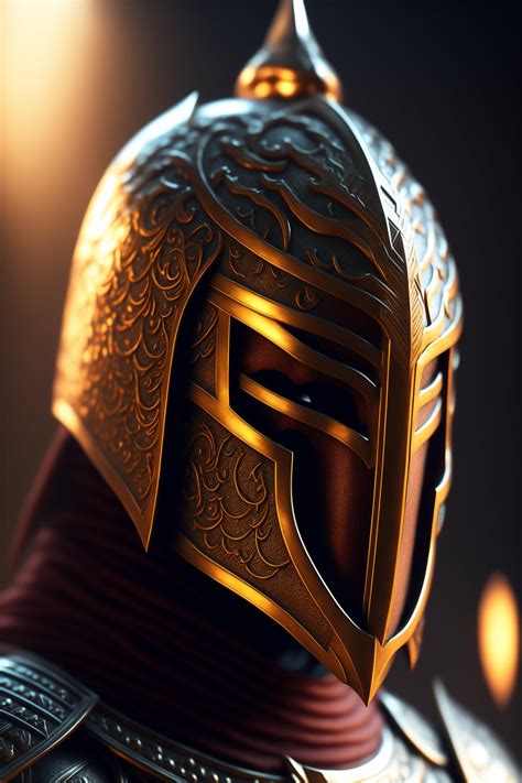 Knight Helmet Concept Art