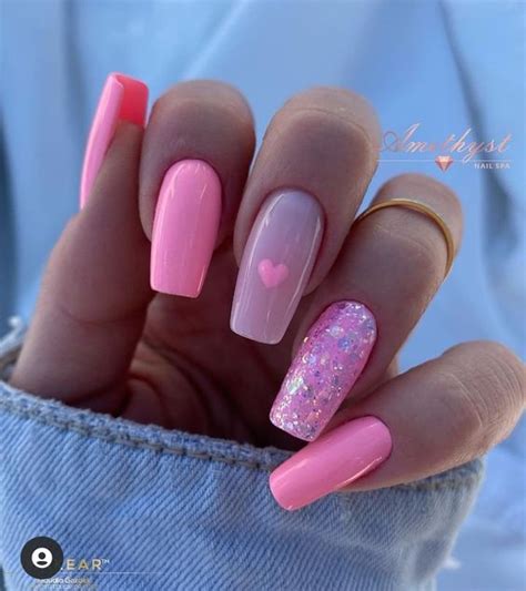 60 Baby Pink Nails With Design You Must Try In 2023 Best Animal