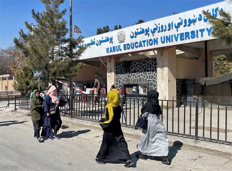 The Taliban Ban University Education For Girls In Afghanistan Haber Tusba
