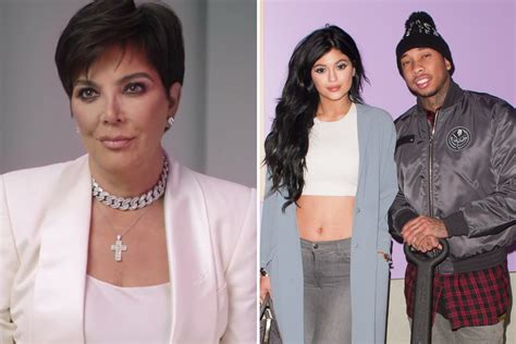 kardashian fans slam kris jenner for allowing daughter kylie to date rapper tyga when she was