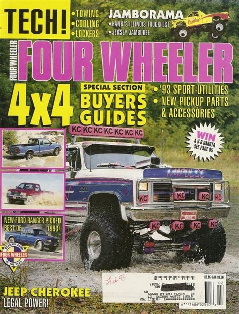 Four Wheeler 1993 Feb Four Wheeler Magazine Jims Mega Magazines