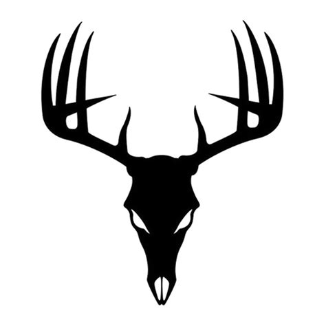 Download Deer Skull Silhouette at GetDrawings | Free download