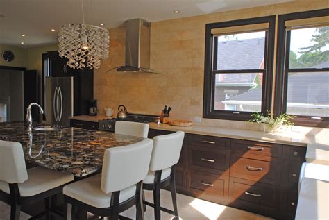 Custom cabinets bathroom kitchen cabinetry omega. kitchen with only lower cabinets | Mixed Cabinet Finishes ...