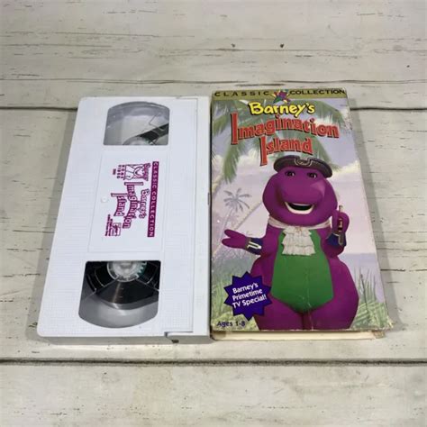 Barney Imagination Island Classic Collection Vhs Video Tape Only Sing
