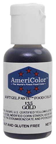 Free delivery on your first order of items shipped by amazon. AmeriColor Soft Gel Paste - Gold Food Coloring, .75 Ounce ...