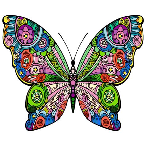 Butterfly Butterfly Art Butterfly Drawing Mandala Art