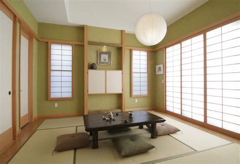 It is also possible to use stucco ceramics and treated plaster. Traditional Japanese - Asian - Living Room - Los Angeles ...