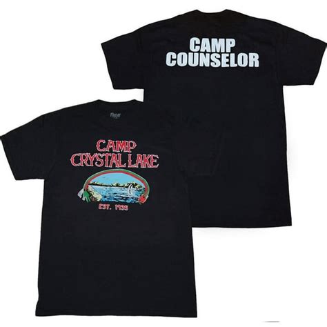 Friday The 13th Crystal Lake Camp Counselor T Shirt