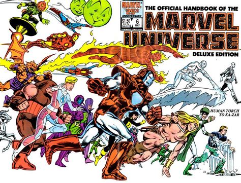 Official Handbook Of The Marvel Universe Vol 2 6 By John Byrne And Joe