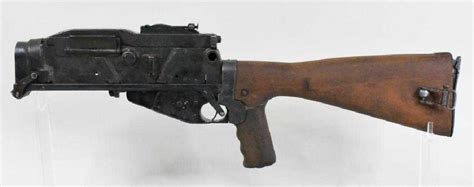 French Hotchkiss M1914 8mm Machine Gun Inoperable