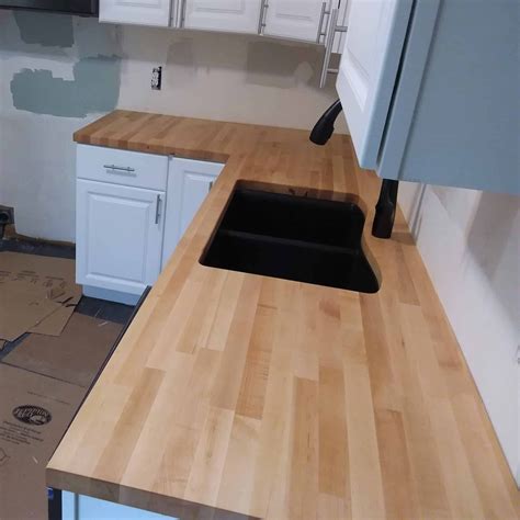 Maple Butcher Block Countertop | Wood countertops ...